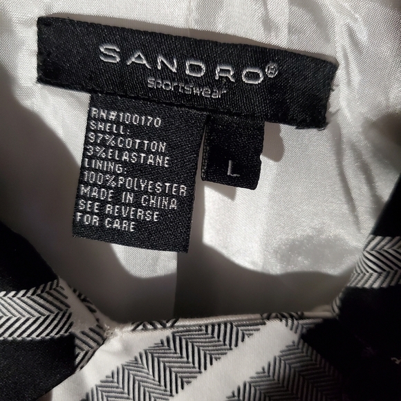 Sandro Sportswear Blazer Size L - Picture 4 of 4
